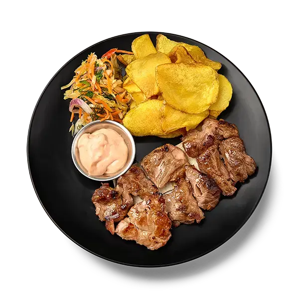 Шашлык из свиной шеи Премиум (без гарнира)