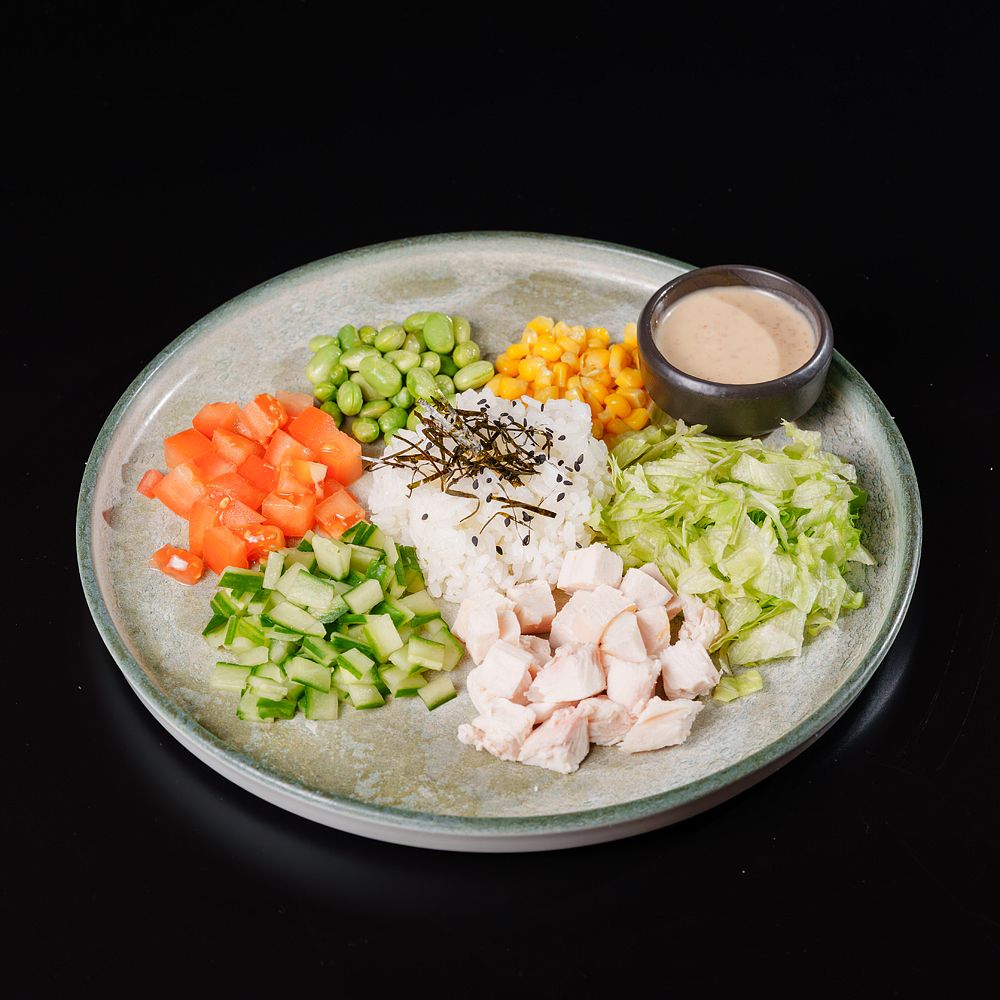 Поке с курицей