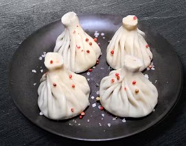 Хинкали с курицей и грибами