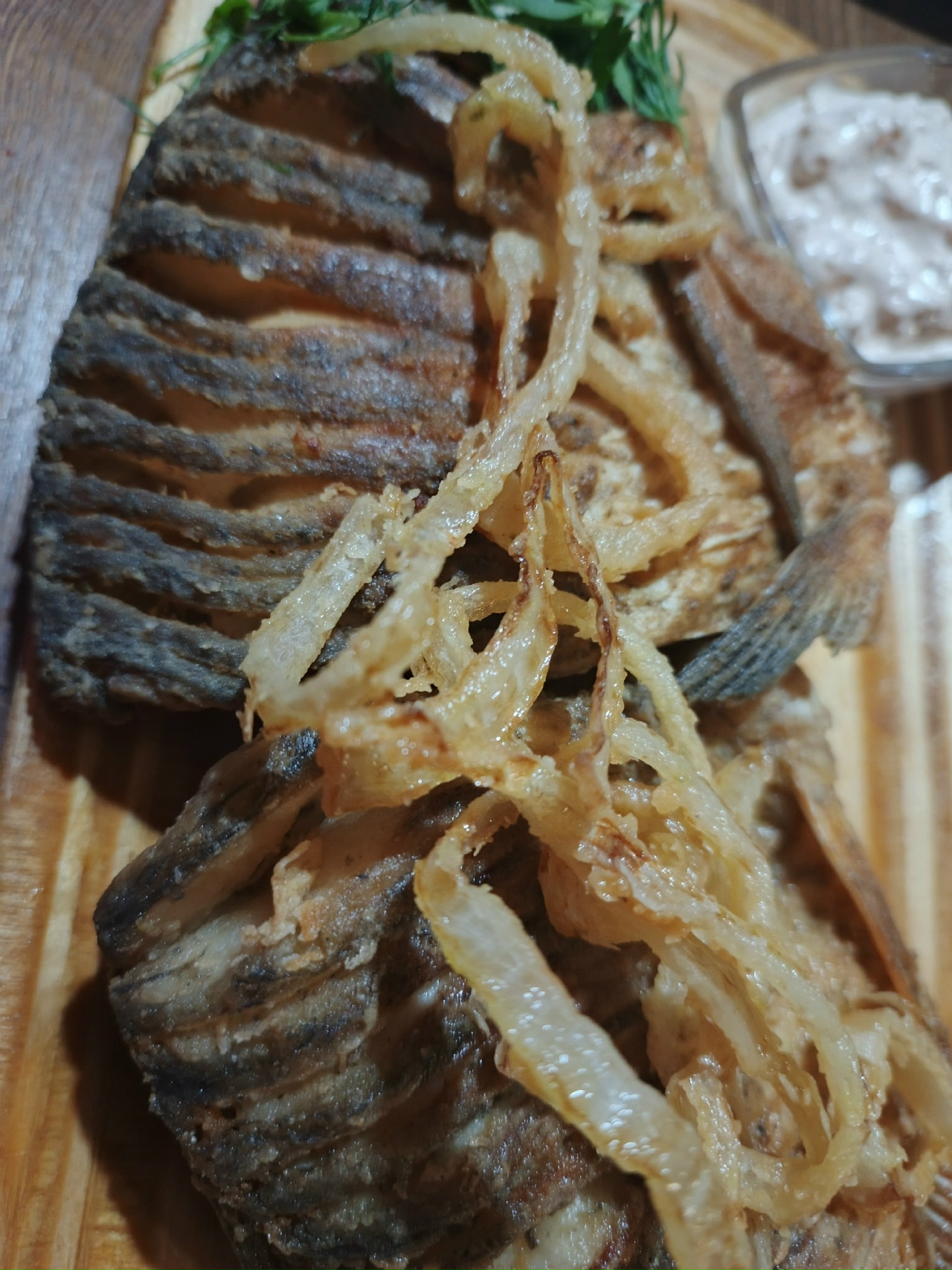 Рыба жареная/копчённая