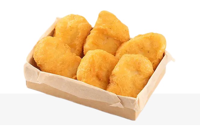 Куриные наггетсы (6 шт) 