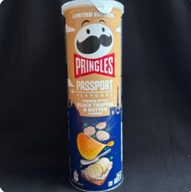 Чипсы Pringles чёрный трюфель и масло