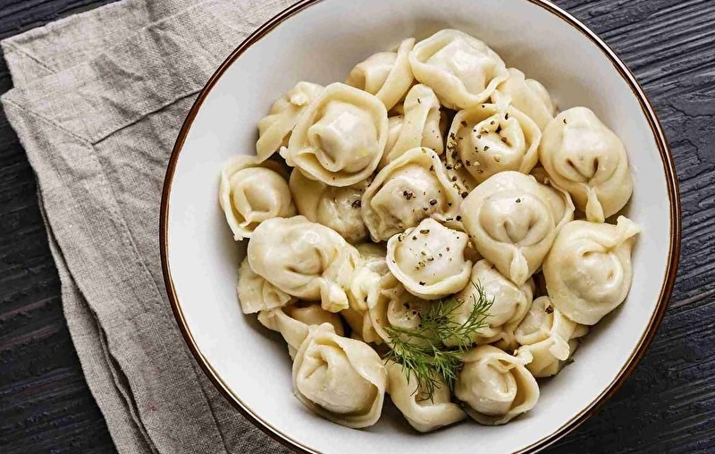 Пельмени с курицей