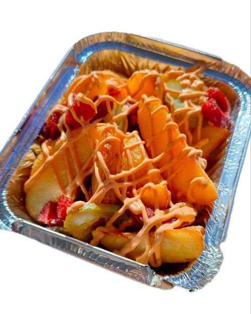 Ланч-бокс с колбасками
