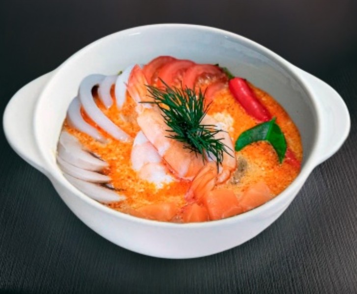 Суп Том Ям морепродукты