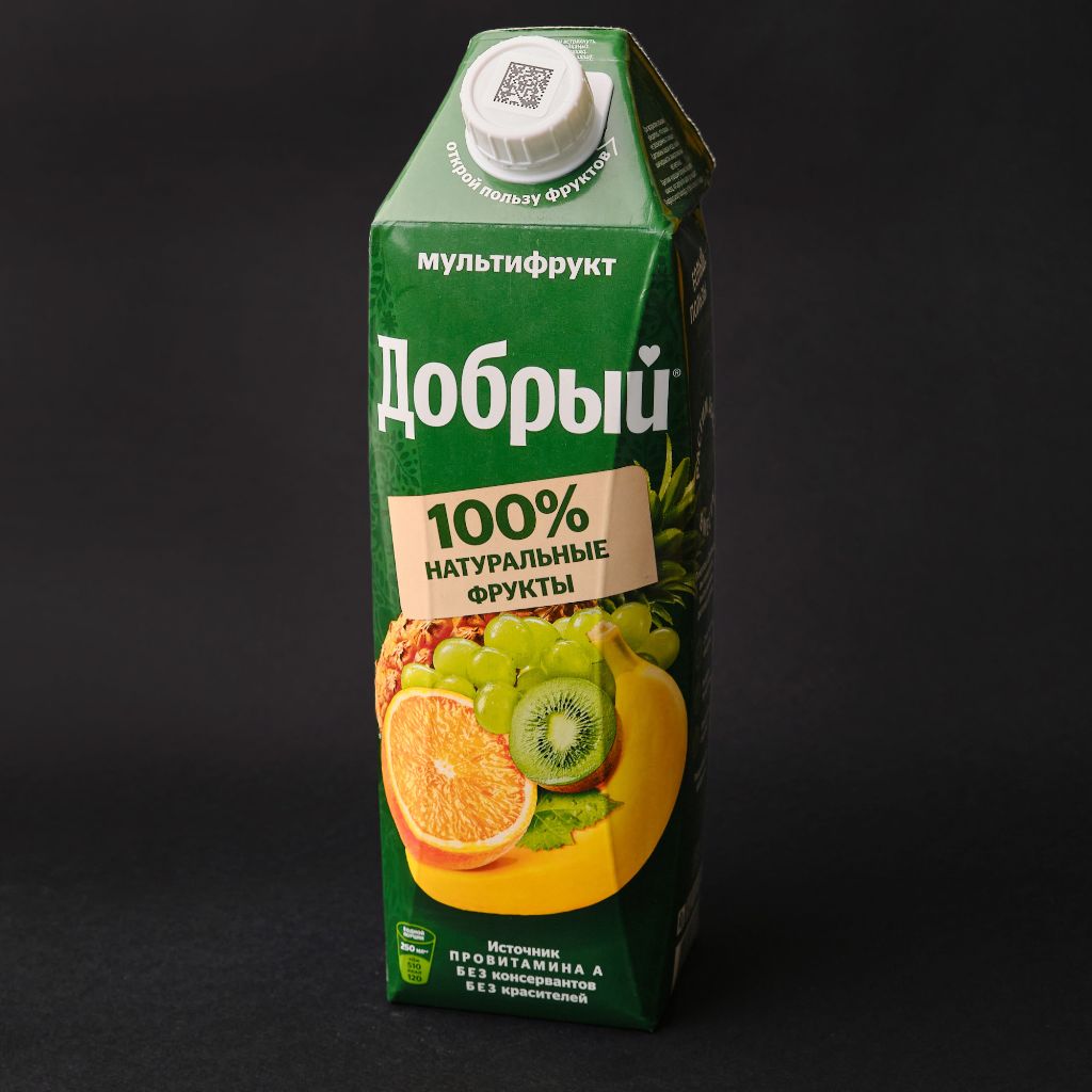 Сок Добрый 1л персик-яблоко