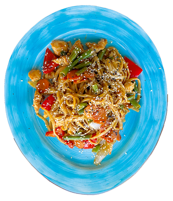 Удон с курочкой