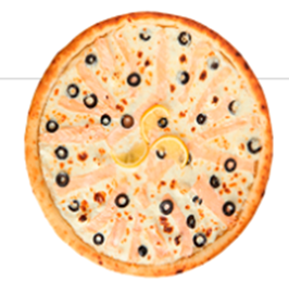 С лососем средняя