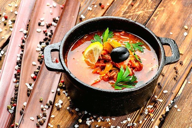 Солянка мясная