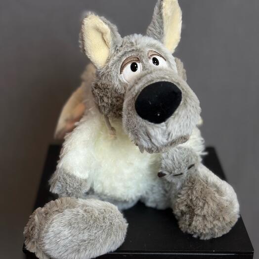 Мягкая игрушка волк 