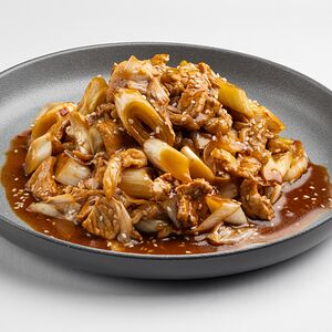 Курица с луком
