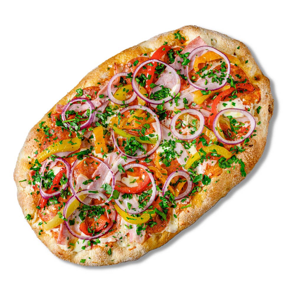 Римская пицца Мясное ассорти