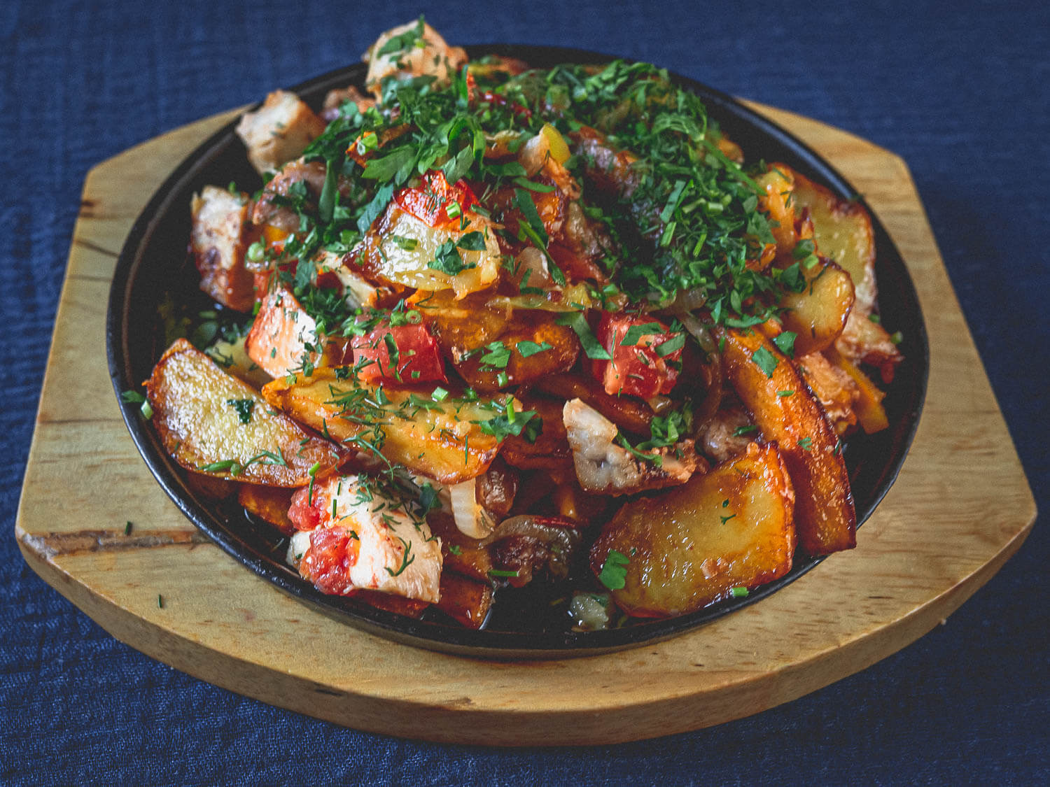 Жаркое с курицей