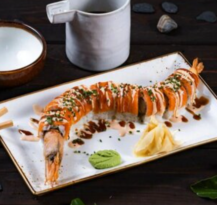 Дракон salmon ролл