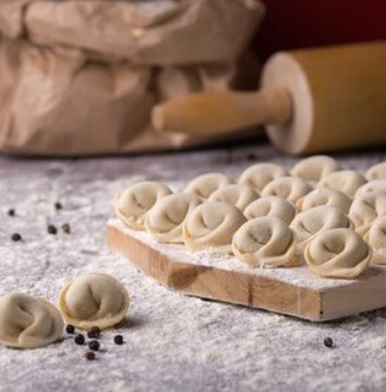 Пельмени со щукой замороженные 0,5 кг