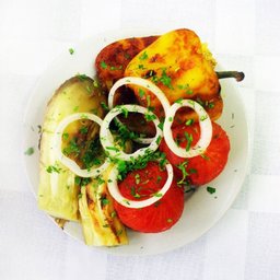 Овощи на мангале