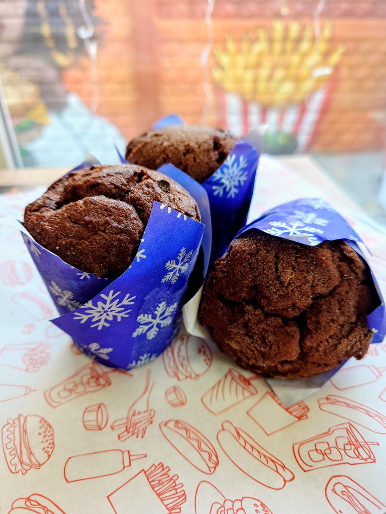 Маффин с шоколадом