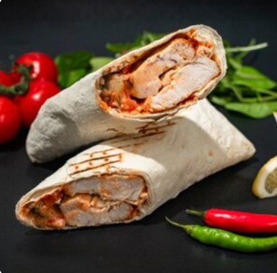 Шашлык из свиной шейки в лаваше