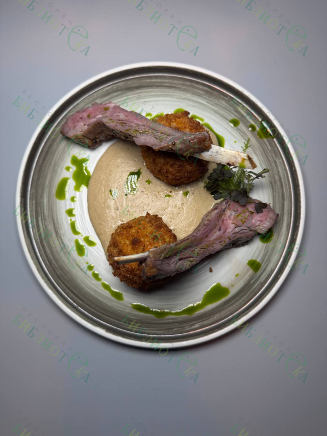 Каре барашка с гречанниками