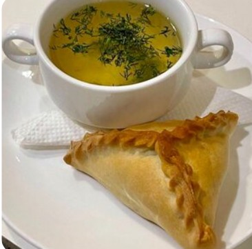 Бульон с треугольником (Говяжий)