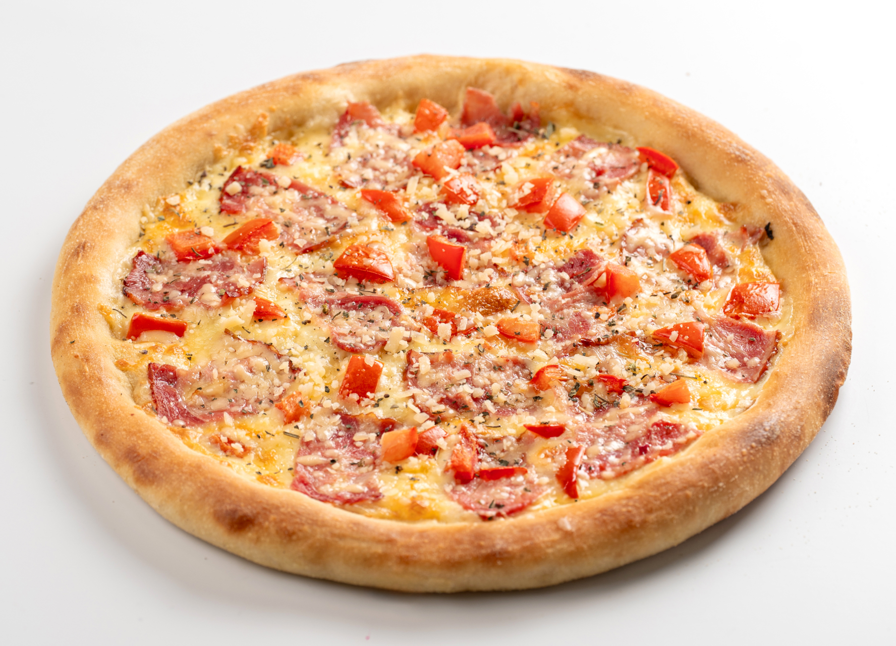 Карбонара 38 см традиционное тесто