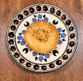 Лепешка половинка