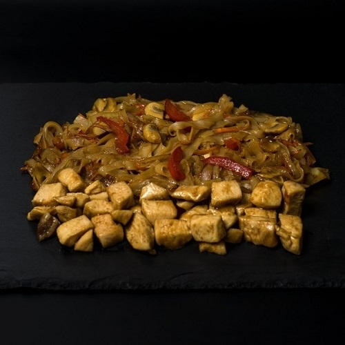 Стеклянная лапша с овощами