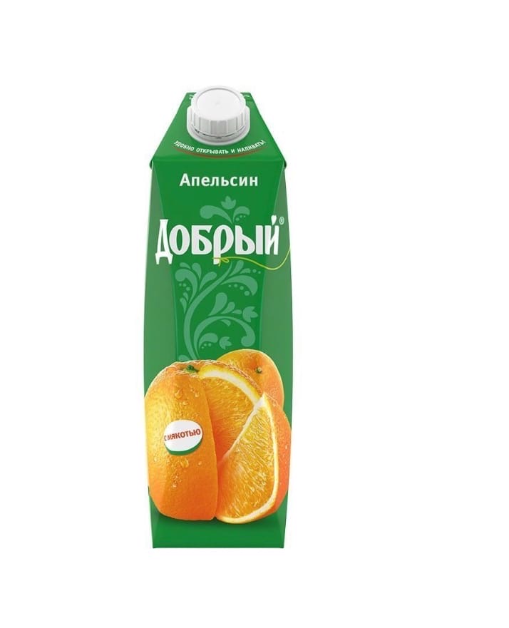Сок Апельсин 1л
