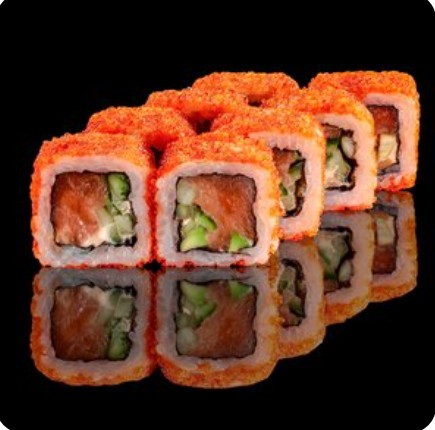 Калифорния с лососем