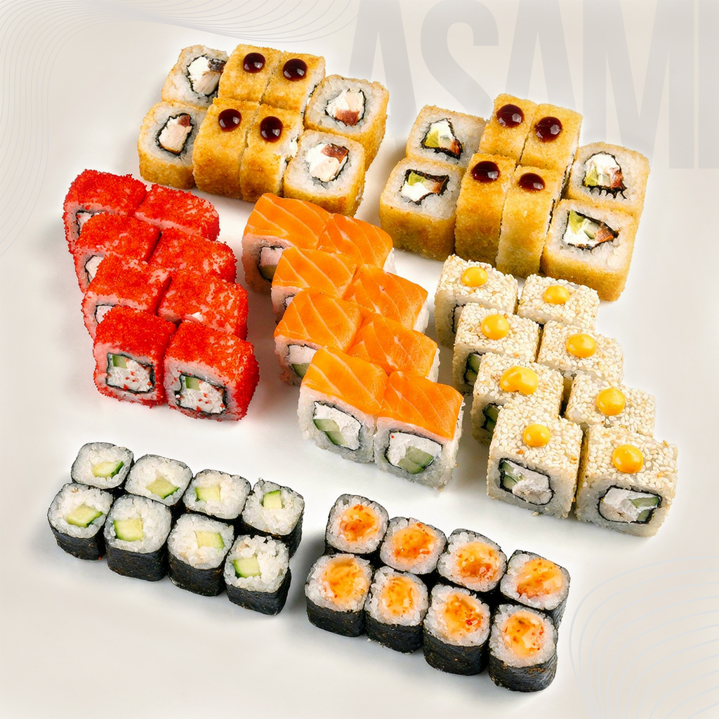 Сет роллов «Искушение» 56 кусочков