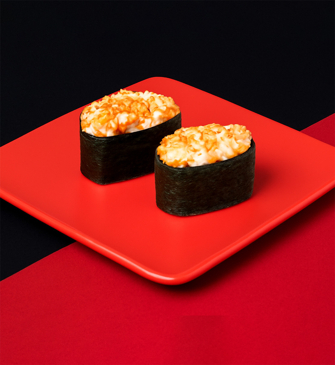 Суши Креветка острые