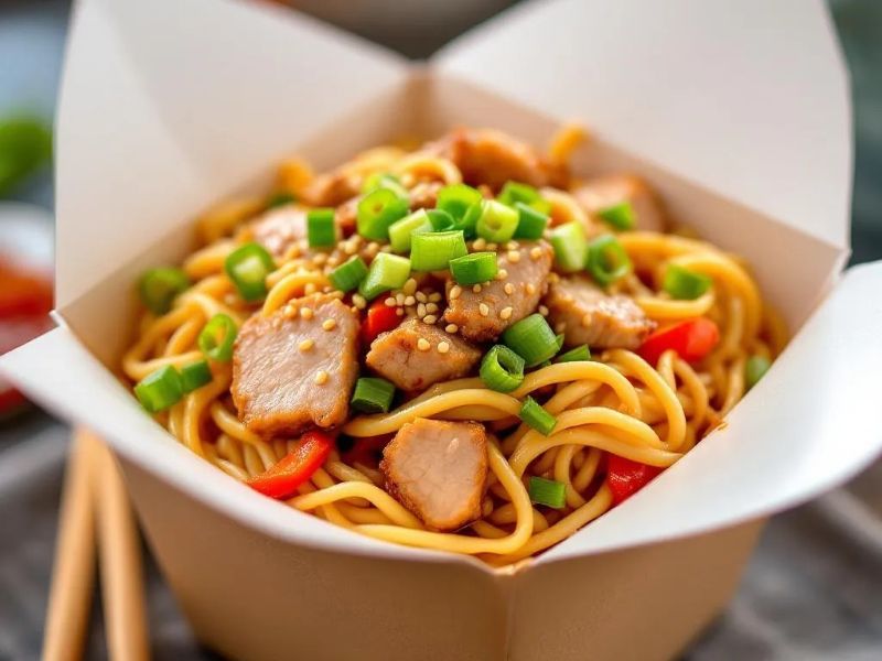 Wok курица