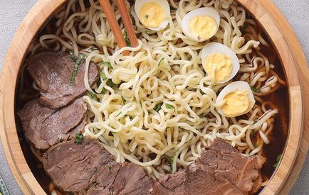Рамен с говядиной