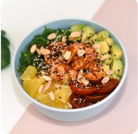 Поке Teriyaki Shrimp