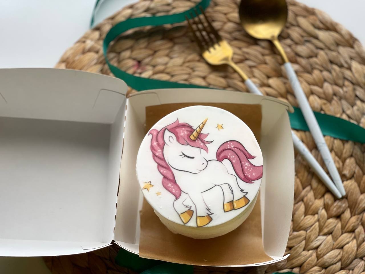 Бенто-Торт Единорог Unicorn