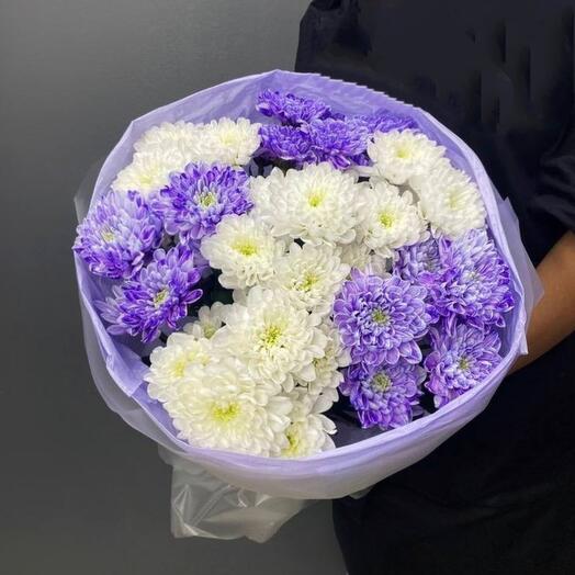 7 кустовых хризантем