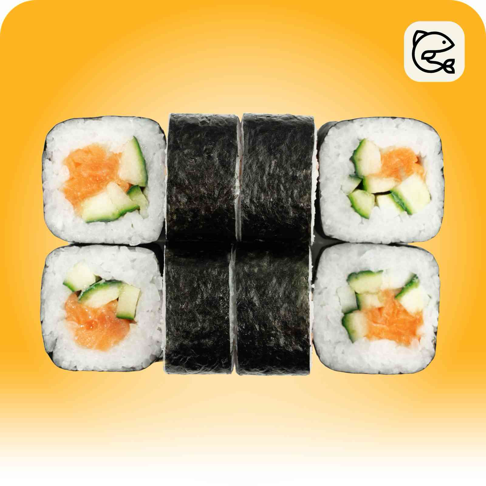 Лосось огурец