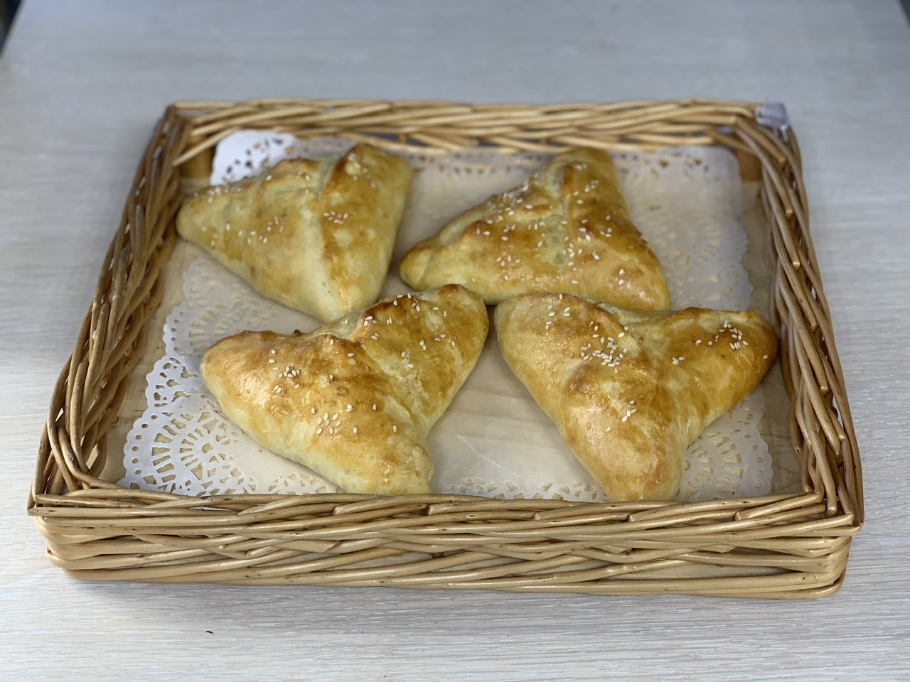 Пирог курица и сыр