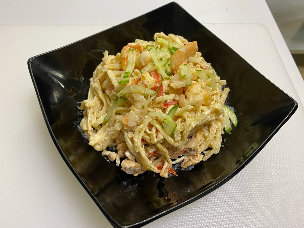 WOK с морепродуктами