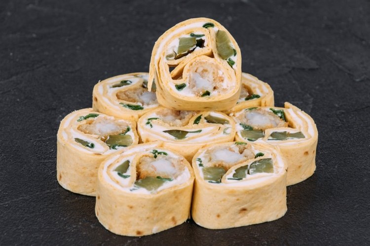 Тортилья с креветкой