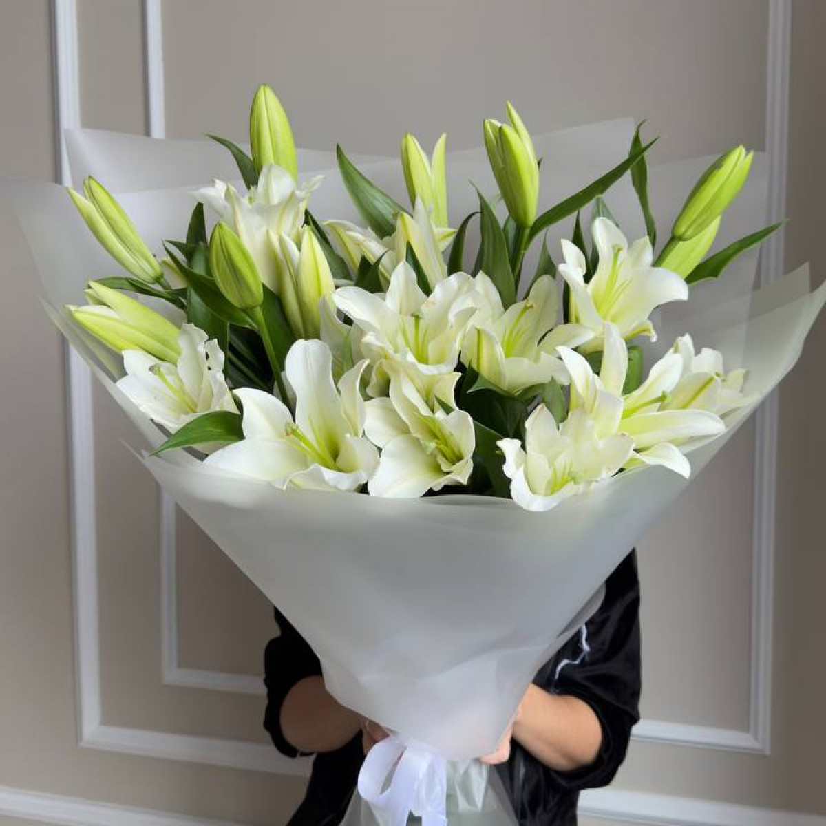 Моно букет из лилий (предзаказ)