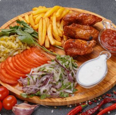 Комбо Шашлык из cвинoй шейки