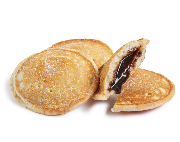 Панкейки с ореховой пастой 3шт