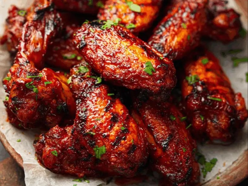 Крылья куриные в соусе терияки