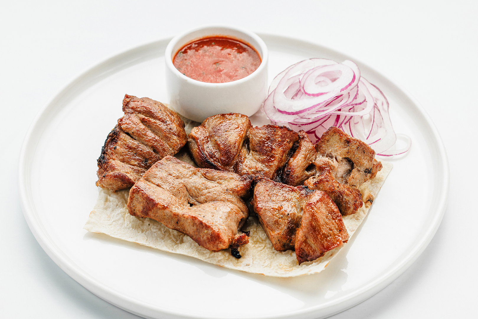 Шашлык из свиной шейки