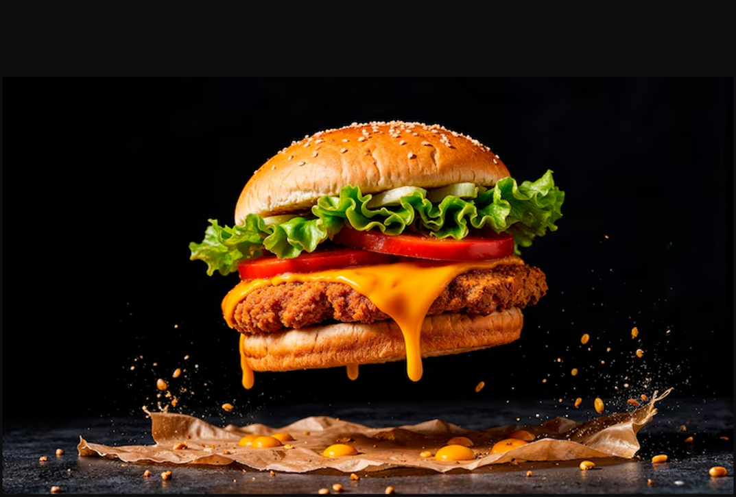 Бургер куриный