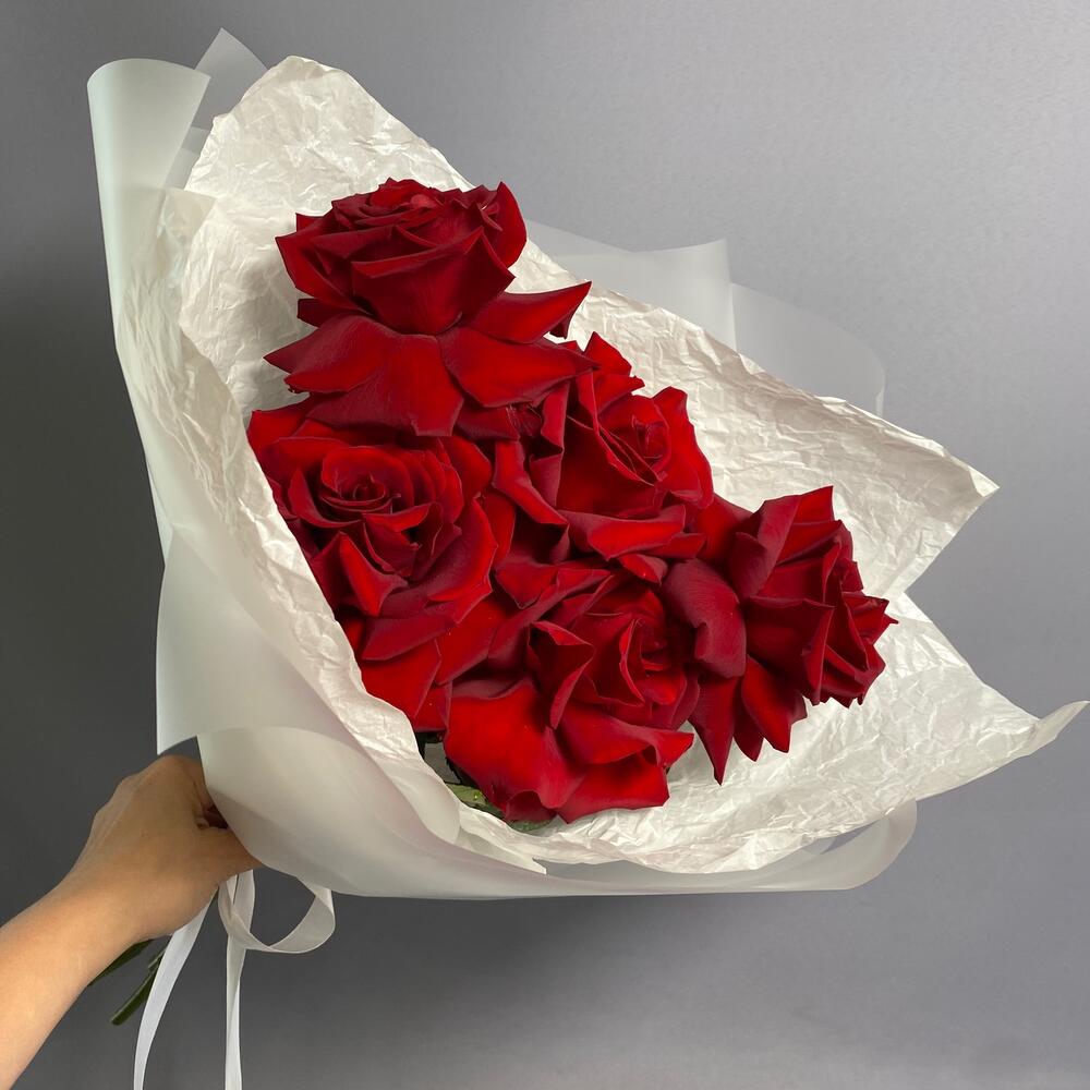 Букет из 5 французских роз