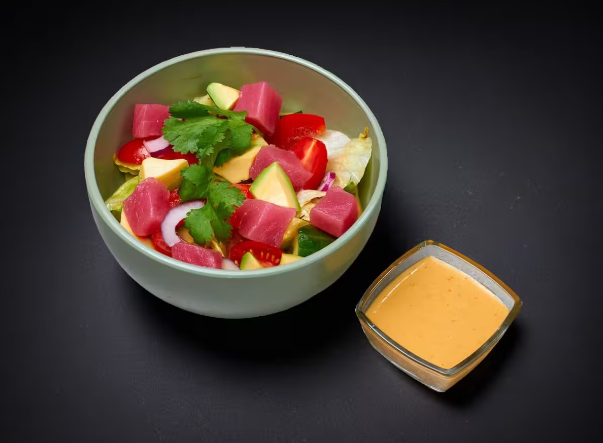 Овощной с тунцом