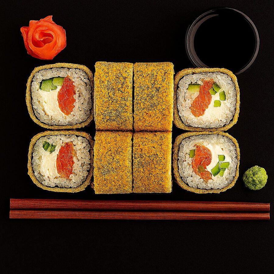 Горячий лосось