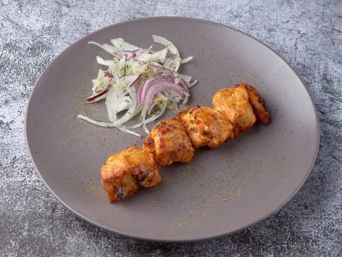 Шашлык из куриной грудки 